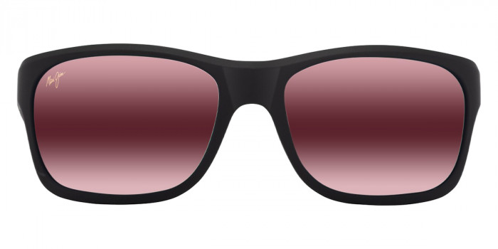 Maui Jim™ ANO NUI MM681-023 63 - Matte Black with Green Interior