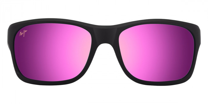 Maui Jim™ ANO NUI MM681-035 63 - Matte Black with Green Interior