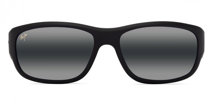 Maui Jim™ MA'UKELE MM682-002 64 - Matte Black/Blue