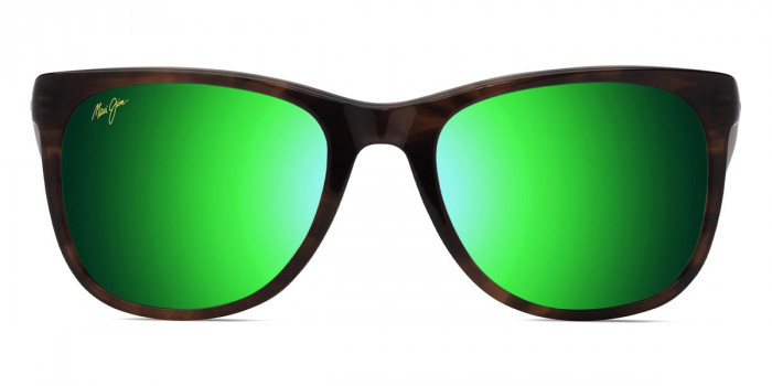 Maui Jim™ KIKONIA XL MM693-043 56 - Shiny Melange Brown Classic Havana