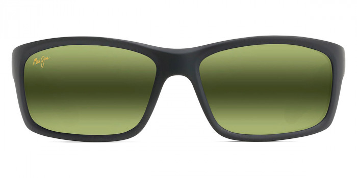 Maui Jim™ KANAIO COAST MM766-003 61 - Matte Soft Black with White and Blue