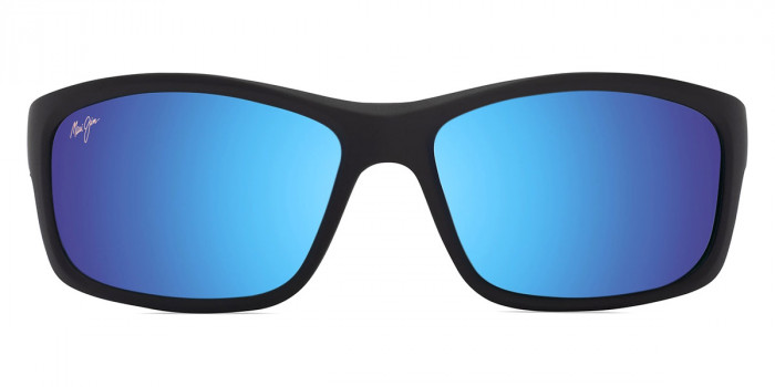 Maui Jim™ KANAIO COAST MM766-033 61 - Matte Black/Green