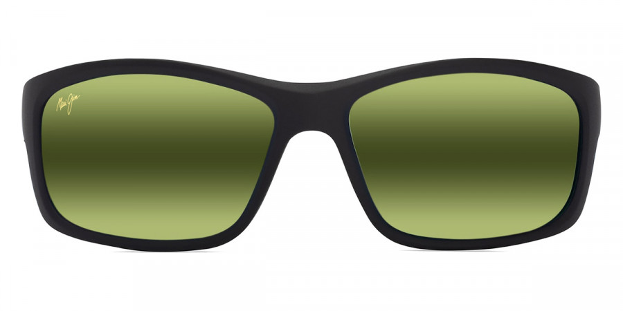 Maui Jim™ KANAIO COAST MM766-040 61 - Matte Black/Green
