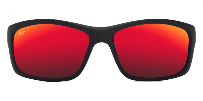 Maui Jim™ KANAIO COAST MM766-044 61 - Matte Black/Green