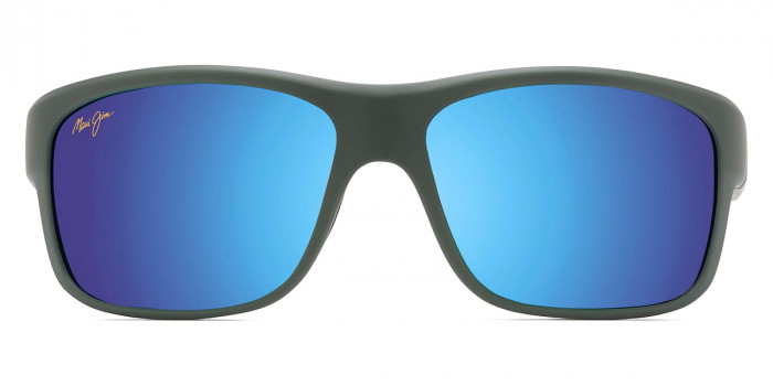 Maui Jim™ SOUTHERN CROSS MM815-037 63 - Soft Matte Khaki with Brown and Black