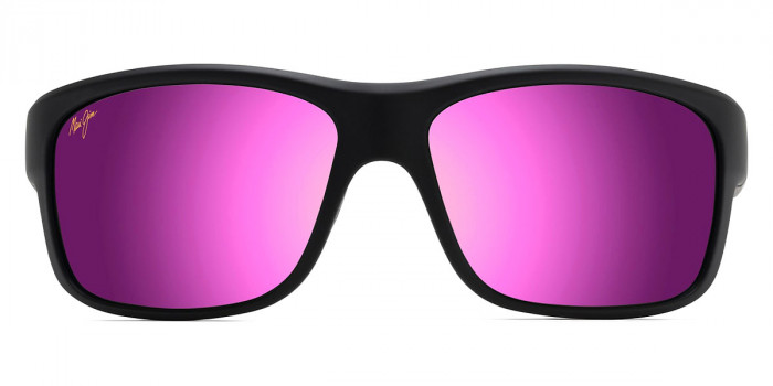 Maui Jim™ SOUTHERN CROSS MM815-025 63 - Soft Black with Sea Blue and Gray