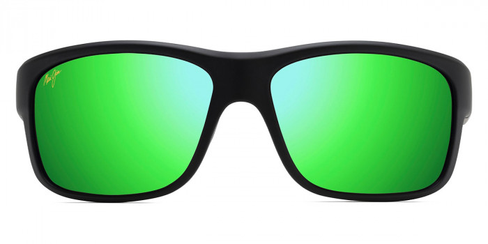 Maui Jim™ SOUTHERN CROSS MM815-007 63 - Soft Black with Sea Blue and Gray