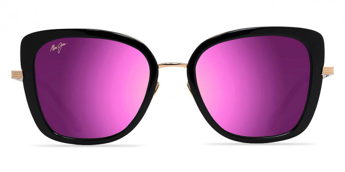 Maui Jim™ VIOLET LAKE MM843-008 54 - Black with Gold