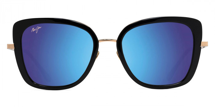 Maui Jim™ VIOLET LAKE MM843-012 54 - Black with Gold