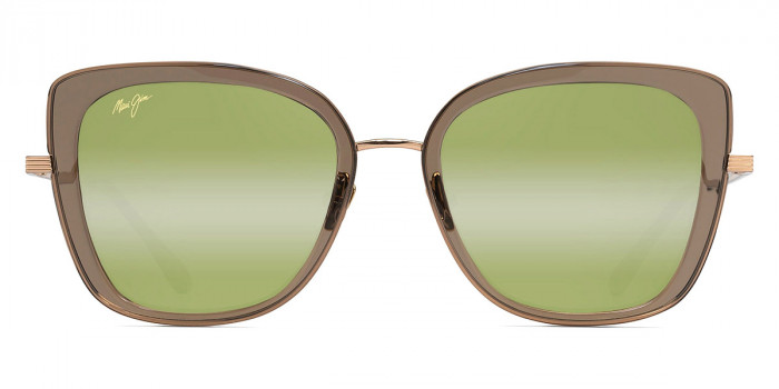 Maui Jim™ VIOLET LAKE MM843-029 54 - Transparent Taupe with Gold