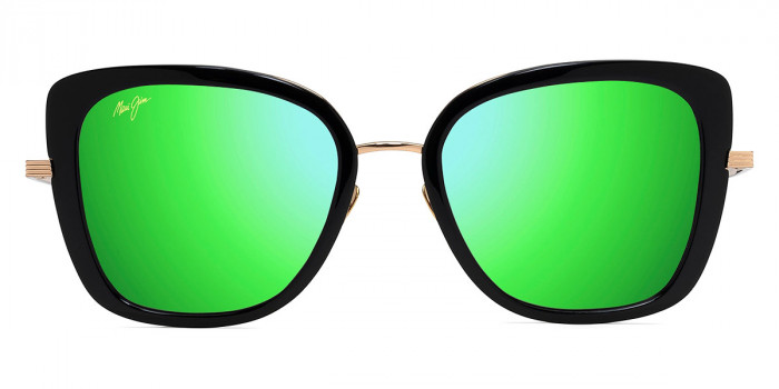 Maui Jim™ VIOLET LAKE MM843-037 54 - Black with Gold
