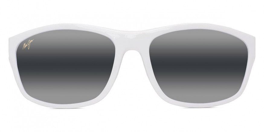 Maui Jim™ NUU LANDING MM869-003 62 - White with Navy Rubber
