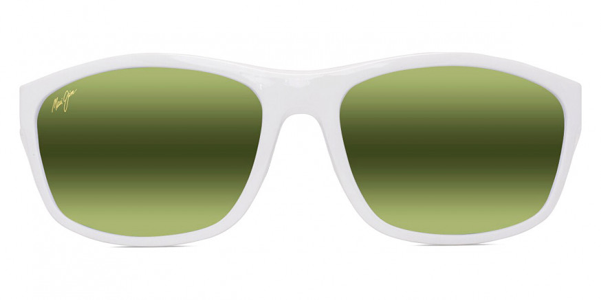 Maui Jim™ NUU LANDING MM869-031 62 - White with Navy Rubber