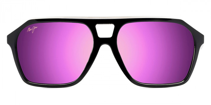 Maui Jim™ WEDGES MM880-048 57 Matte Black Sunglasses