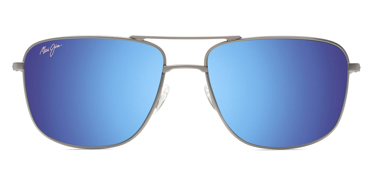 Miioo❤︎ Maui Jim™ MIKIOI MM887-008 56 Matte Titanium Sunglasses