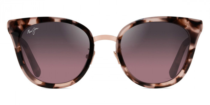 Maui Jim™ WOOD ROSE RS870-09 51 - Pink Tortoise with Rose Gold