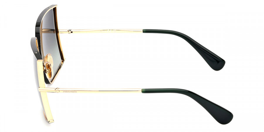 Color: Shiny Dark Green/Shiny Deep Gold (98P) - Max Mara MM012098P58