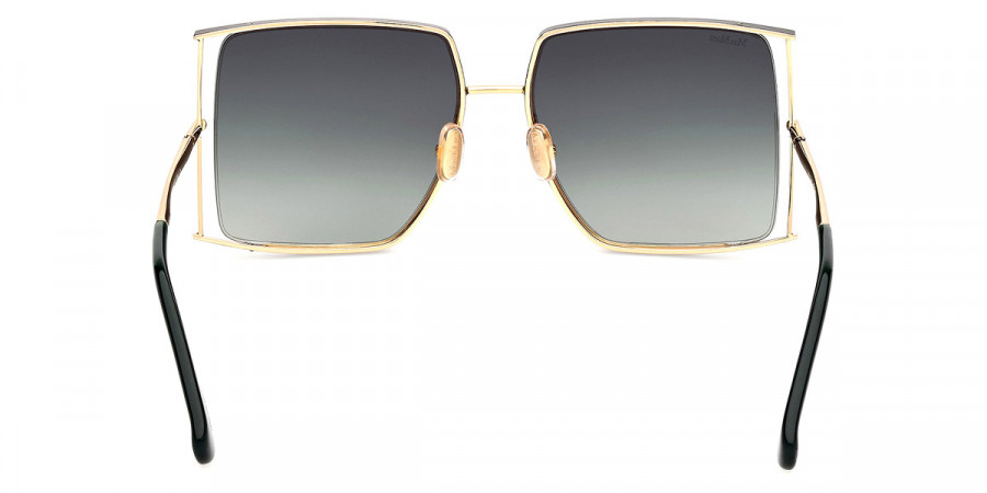 Color: Shiny Dark Green/Shiny Deep Gold (98P) - Max Mara MM012098P58