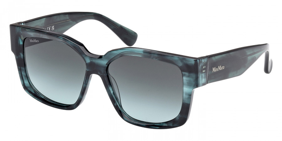 Color: Dark Green/Striped (98P) - Max Mara MM014598P54