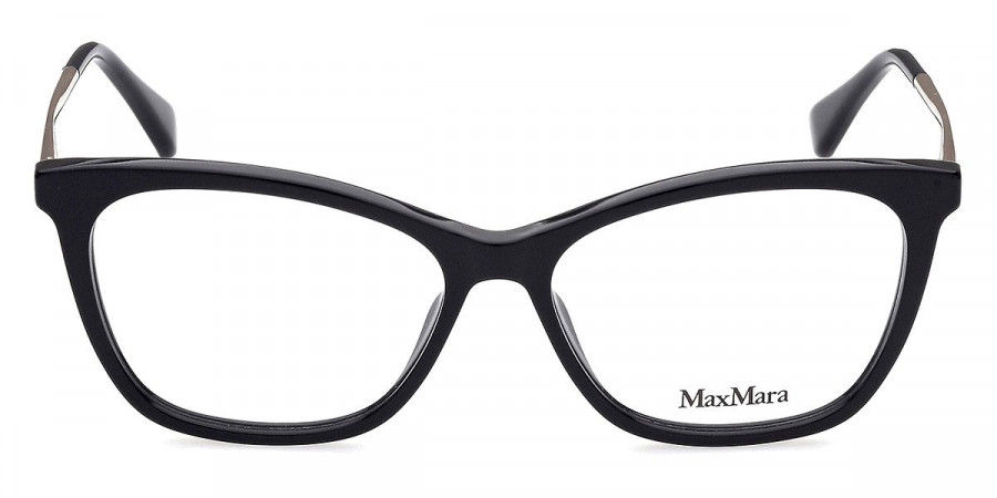 Max Mara™ MM5009 001 54 - Shiny Black/Shiny Pale Gold