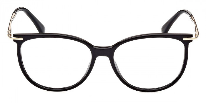 Max Mara™ MM5050 001 54 - Shiny Pale Gold/Shiny Black