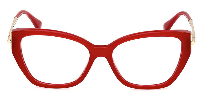 Max Mara™ MM5117 066 55 - Shiny Dark Red/Shiny Pale Gold