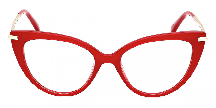 Max Mara™ MM5145 066 52 - Shiny Dark Red/Shiny Pale Gold