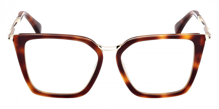 Max Mara™ MM5151-B 052 52 - Dark Havana/Shiny Pale Gold