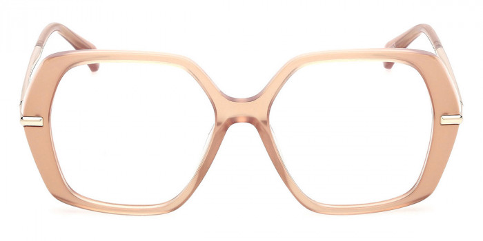 Max Mara™ MM5175 045 52 - Shiny Light Brown/Shiny Pale Gold