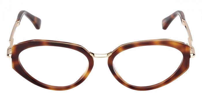 Max Mara™ MM5185 052 53 - Dark Havana/Shiny Pale Gold