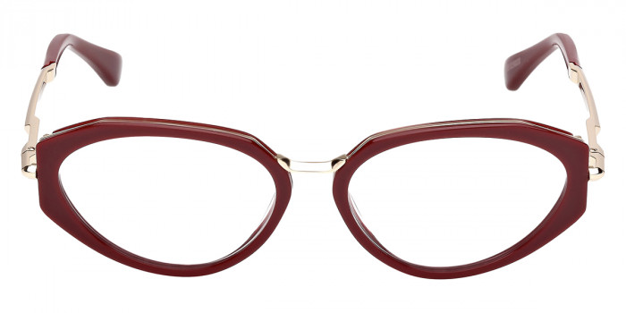 Max Mara™ MM5185 069 53 - Shiny Bordeaux/Shiny Pale Gold