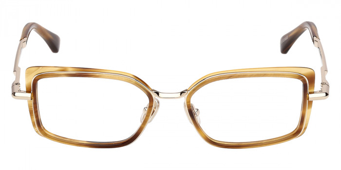 Max Mara™ MM5186 050 53 - Light Brown/Striped/Shiny Pale Gold