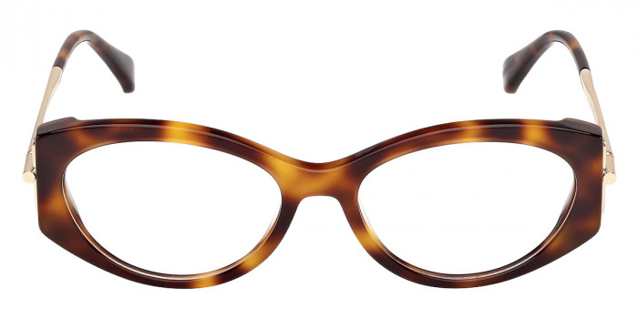 Max Mara™ MM5204 052 52 - Dark Havana/Shiny Pale Gold