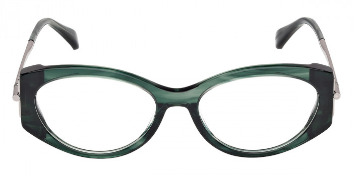 Max Mara™ MM5204 098 52 - Green Horn/Shiny Light Ruthenium