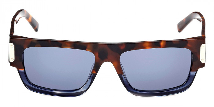 MCM™ MW0019 56V 54 - Dark Havana/Blue/Havana