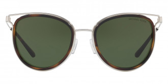 Color: Silver-Tone/Dark Tortoise (120071) - Michael Kors MK102512007152