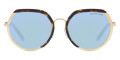 Lite Gold / Turq Mirrored