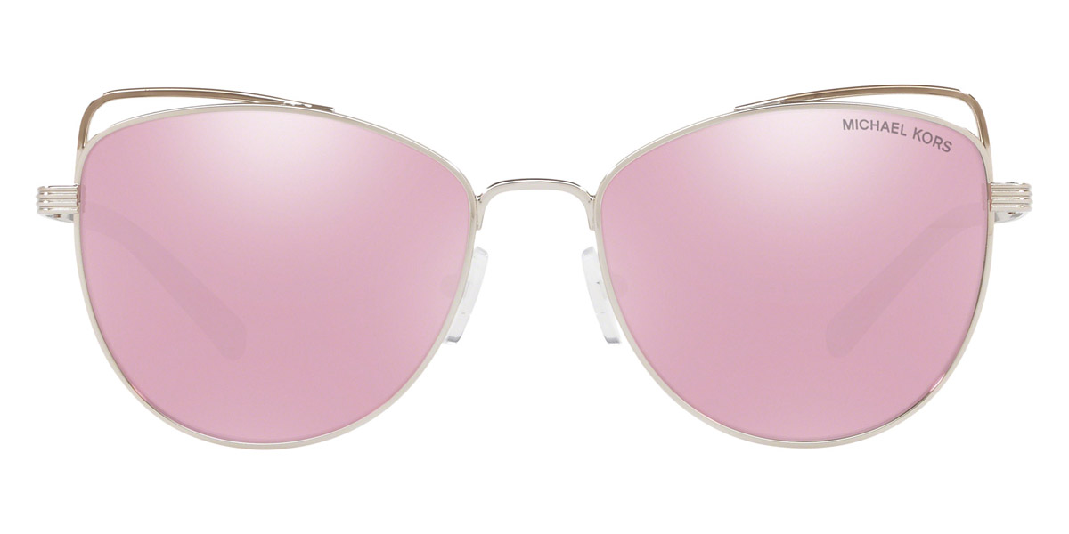 Michael Kors St. Lucia MK1035 11537V 55 Silver Sunglasses