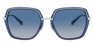 Color: Silver/Dark Chambray (11534L) - Michael Kors MK107511534L57