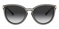 Light Gold / Black / Dark Gray Gradient