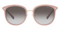 Pink Solid / Dark Gray Gradient