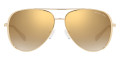 Light Gold / Gold Gray Gradient Mirrored
