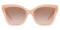Milky Pink Injected / Brown Peach Gradient