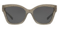 Black Glitter / Dark Gray Solid