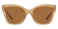Gold Glitter / Amber Solid