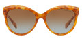 Amber Tortoise / Brown Blue Gradient