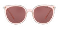 Light Pink Transparent / Mulberry Solid