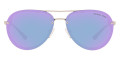 Milky Lavender / Lavender Solid Mirrored