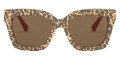 Brown Leopard / Borwn Solid