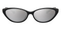 Black / Silver Mirrored Gray Gradient